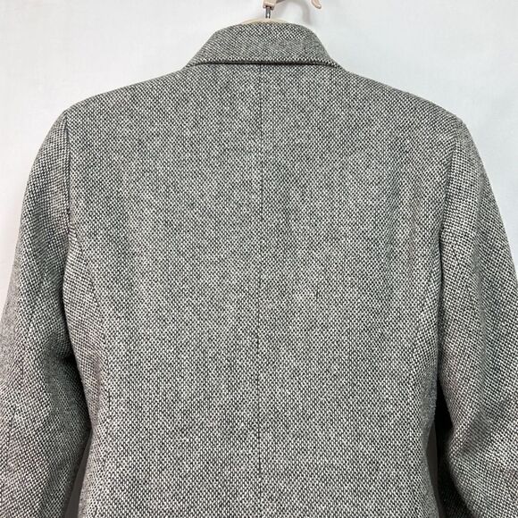 Calvin Klein Gray wool double breasted coat size 2 NWOT - Picture 8 of 13